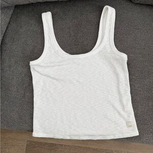 Vuori Classic White Tank Top